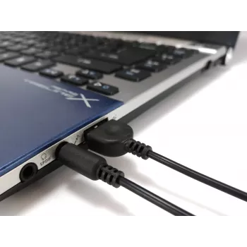 Equip Mini USB reproduktor, 2.0 kanály, káblový, 3 W, 90 – 20 Hz, 40 Ω, čierny