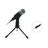 Equip Mini stolný mikrofón, -30 dB, 30 - 16000 Hz, 2200 Ω, káblový, 3,5 mm (1/8 palca)
