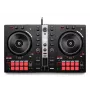 Hercules INPULSE 300 MK2 vinylový scratcher čierna, červená