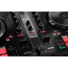 Hercules INPULSE 300 MK2 vinylový scratcher čierna, červená