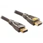DisplayPort kábel DeLOCK 82771 2 m čierny hnedý