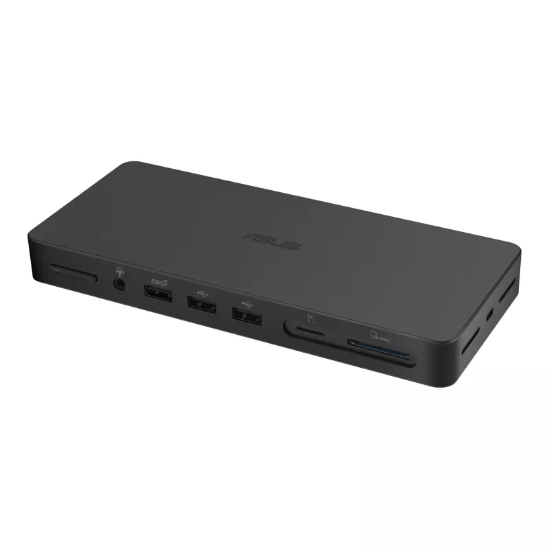 Dokovacia stanica ASUS DC500 Thunderbolt 4 Triple 4K, 150W PD, 3 displeje, 2x HDMI 2.1, 2x USB-A, 2x USB2.0, RJ-45, MicroSD