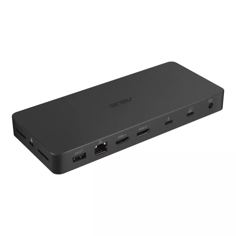 Dokovacia stanica ASUS DC500 Thunderbolt 4 Triple 4K, 150W PD, 3 displeje, 2x HDMI 2.1, 2x USB-A, 2x USB2.0, RJ-45, MicroSD