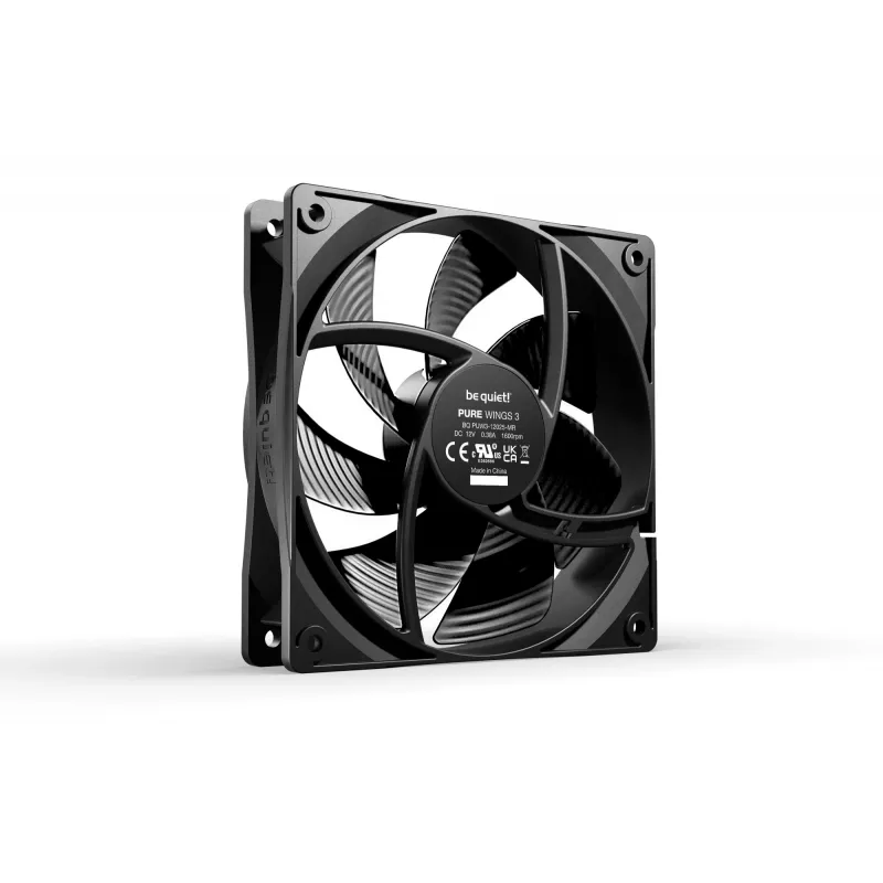 be quiet Pure Wings 3 120mm počítačový ventilátor skrine 12 cm čierny 1 kus