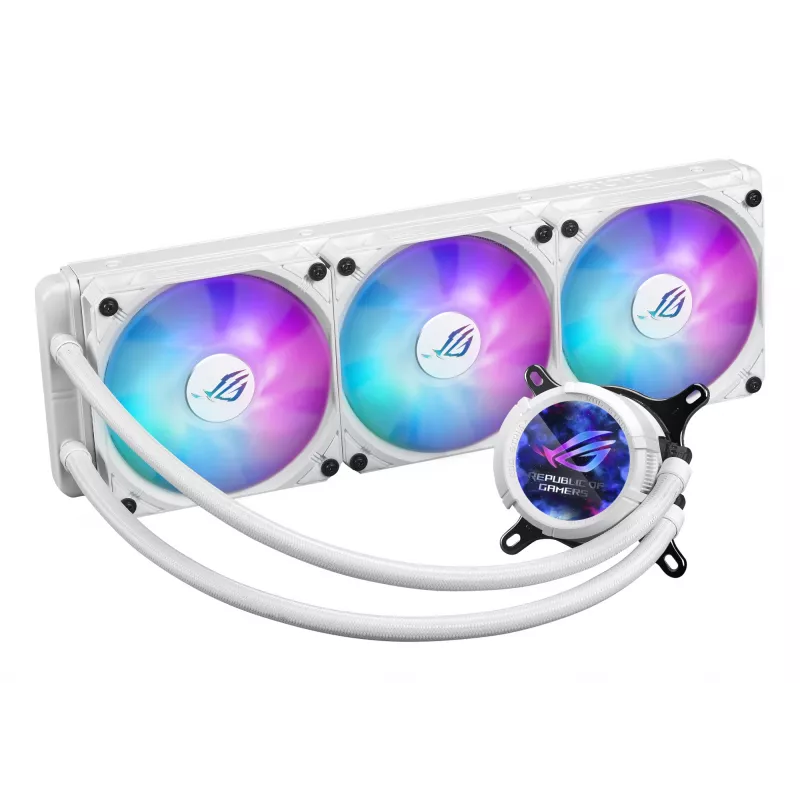 All-in-One kvapalinový chladič ASUS ROG Strix LC III 360 ARGB White Edition