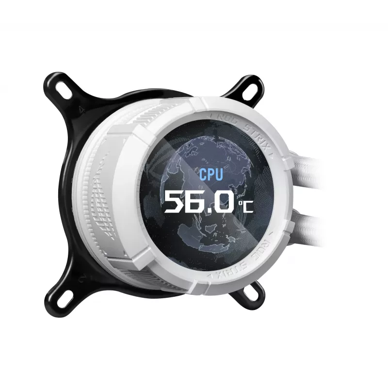 All-in-One kvapalinový chladič ASUS ROG Strix LC III 360 ARGB White Edition