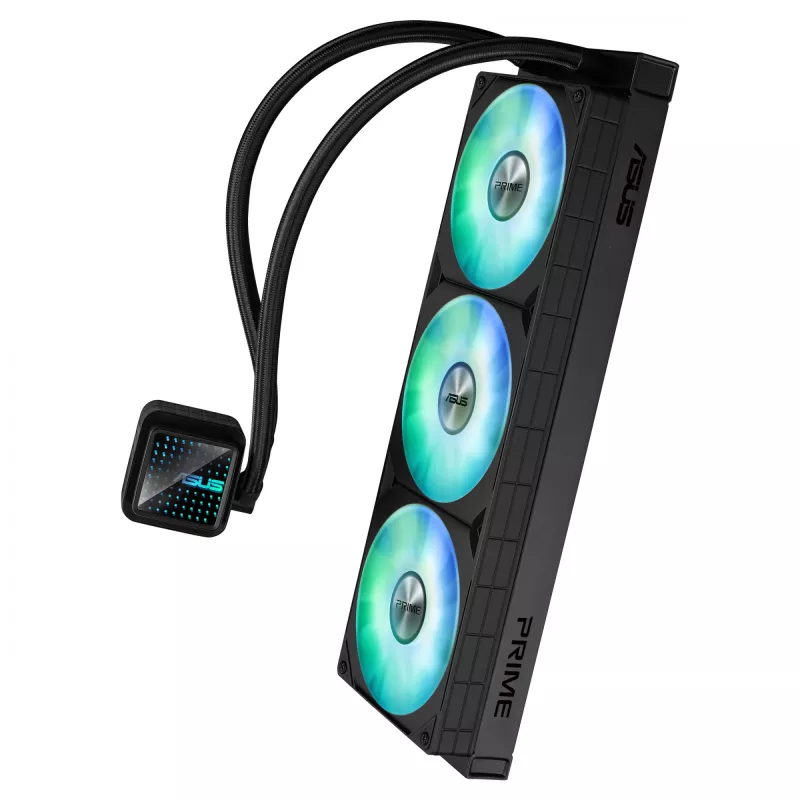 ASUS Prime LC 360 ARGB počítačové puzdro all-in-one kvapalinový chladič 12 cm čierny