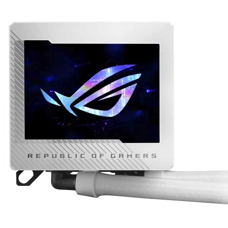 ASUS ROG RYUJIN III 240 ARGB White Edition procesorový All-in-One kvapalinový chladič 12 cm 1 ks