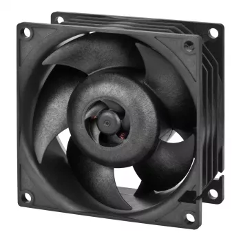 ARCTIC S8038-10K - 80 mm serverový ventilátor, ventilátor, 8 cm, 173,3 m³/h, čierny