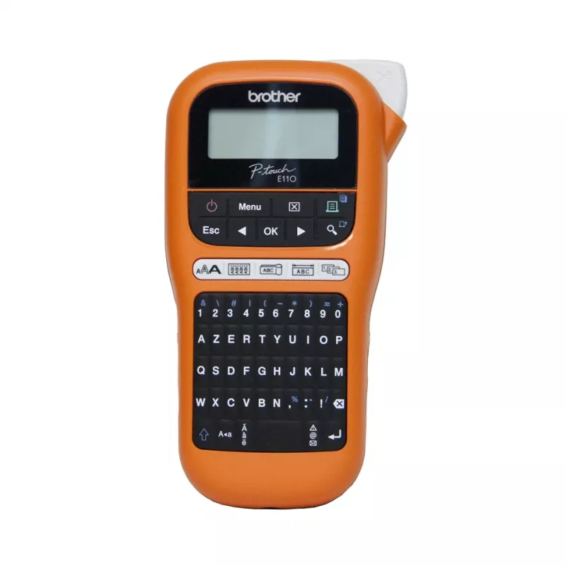Brother PT-E110 tlačiareň etikiet termotransfer 180 x 180 DPI 20 mm/s HGe/TZe QWERTY
