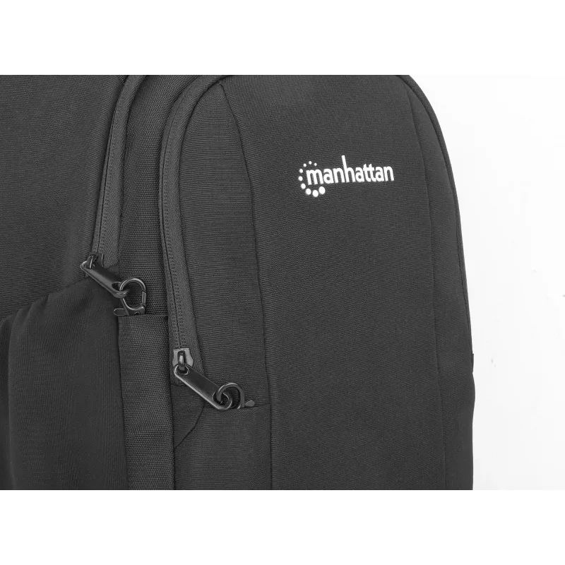Manhattan Amsterdam 440578 taška cez rameno / batoh na notebook, 13,3 palca, čierna