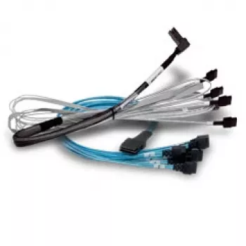 BROADCOM kábel X8 Sff-8654 na dva X4 Sff-8612 (ocu Link) 1 m