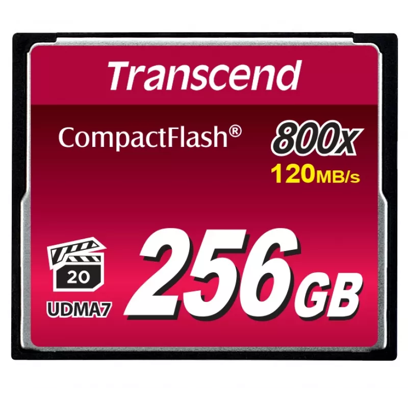 TRANSCEND Cf karta Cf800 256GB 800x Premium
