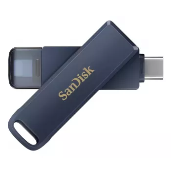 WESTERN DIGITAL SanDisk Phone Drive pre iPhone - 128 GB USB kľúč - USB-C/Lightning - Metallic Sky modrá