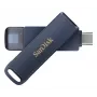 WESTERN DIGITAL SanDisk Phone Drive pre iPhone - 128 GB USB kľúč - USB-C/Lightning - Metallic Sky modrá