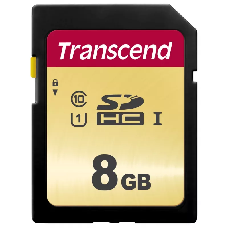 TRANSCEND SDHC karta 500S 8 GB UHS-I U1 MLC