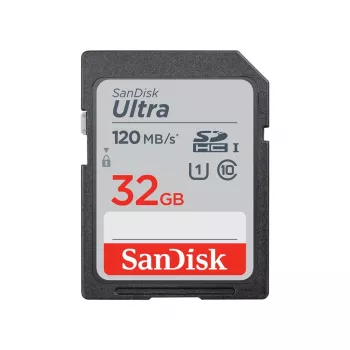 WESTERN DIGITAL SanDisk Ultra 32GB SDHC pamäťová karta Class 10 UHS-I 120 MB/s balenie 3 ks (SDSDUN4-032G-GN6IM)