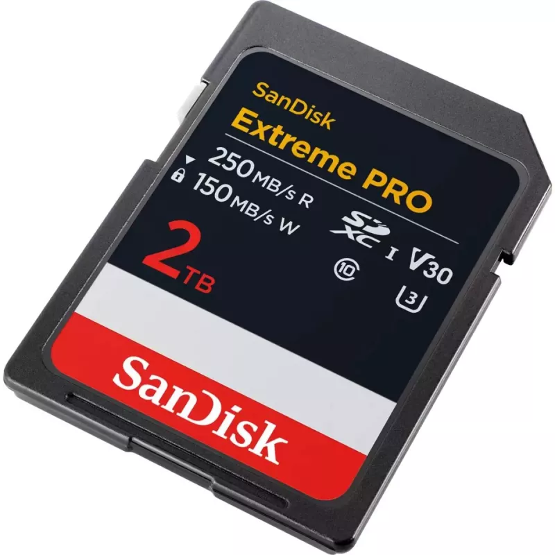 WESTERN DIGITAL Extreme PRO 2 TB SDXC pamäťová karta 250 MB/s 140 MB/s UHS-I