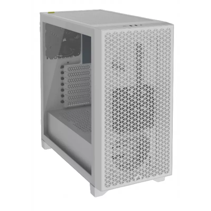 CORSAIR Mid-Tower PC skriňa – 3000d Airflow – biela