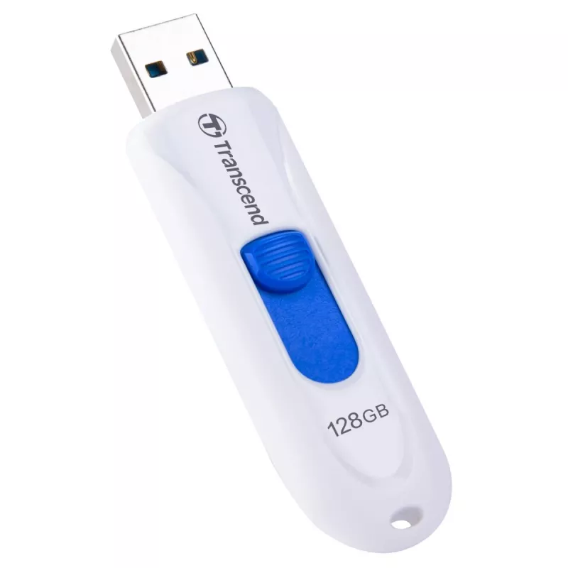 TRANSCEND Jetflash 790w - 64GB USB kľúč - USB 3.1 - biela