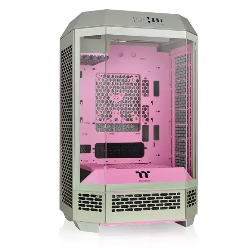 PC skriňa Thermaltake Tower 300 Matcha Plum Micro Tower