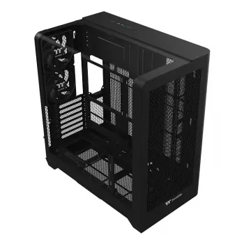PC skriňa Thermaltake View 390 Air Midi Tower — čierna, podporuje PS2 napájacie zdroje, 3,5