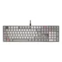 CHERRY KC 500 MX LP klávesnica Home/Office USB QWERTZ nemecká sivá