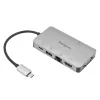 Dokovacia stanica Targus DOCK419 káblová USB 3.2 Gen 1 Type-C sivá