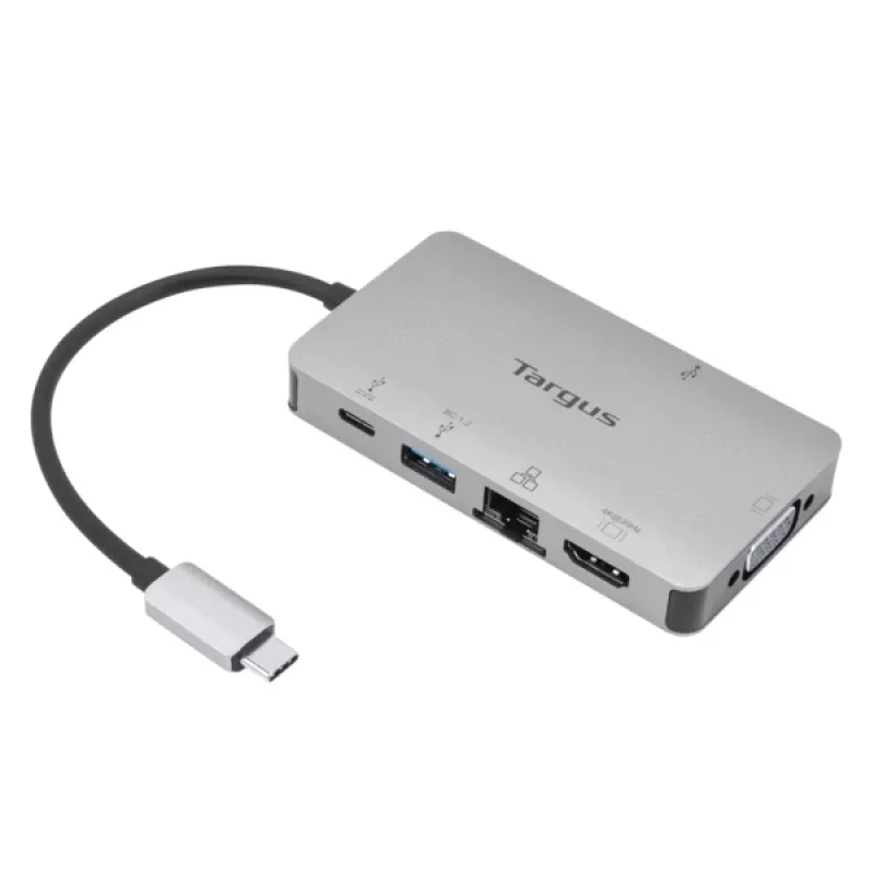 Dokovacia stanica Targus DOCK419 káblová USB 3.2 Gen 1 Type-C sivá