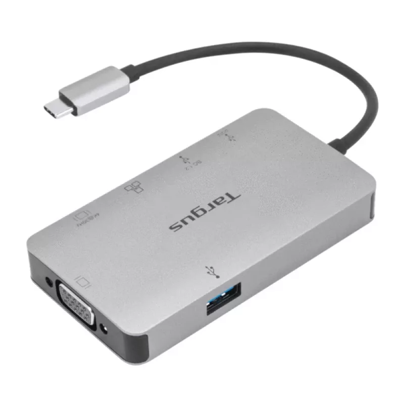 Dokovacia stanica Targus DOCK419 káblová USB 3.2 Gen 1 Type-C sivá