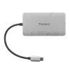 Dokovacia stanica Targus DOCK419 káblová USB 3.2 Gen 1 Type-C sivá