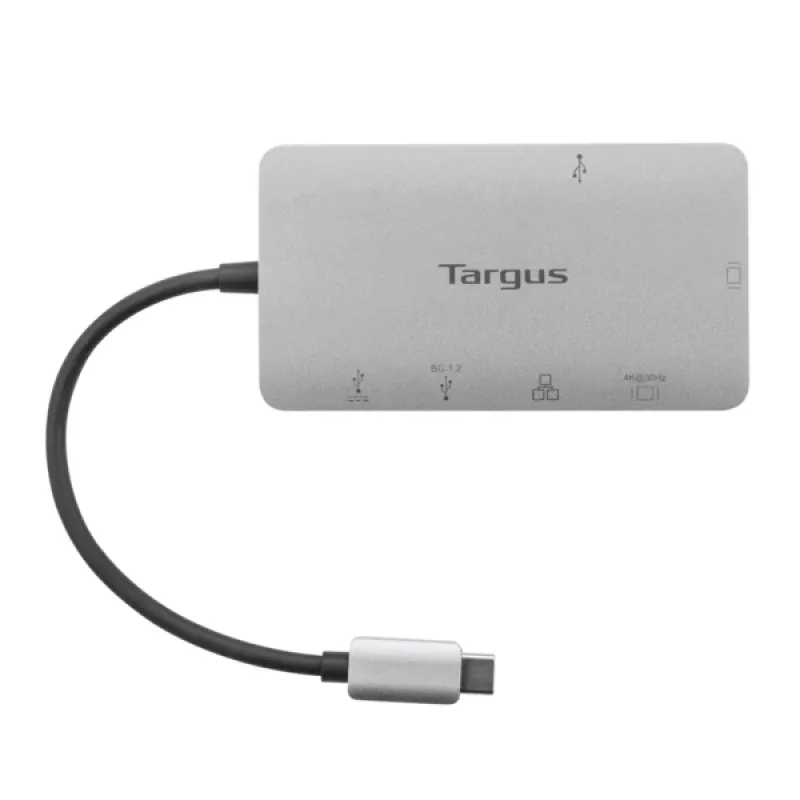 Dokovacia stanica Targus DOCK419 káblová USB 3.2 Gen 1 Type-C sivá