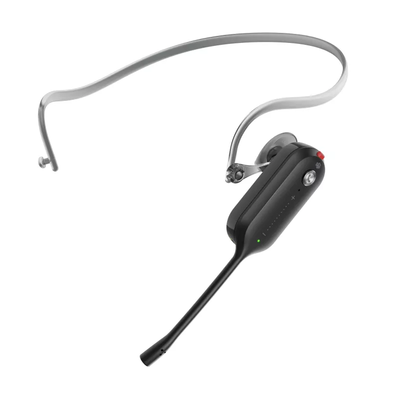 Yealink WH63 E2 Teams headset, bezdrôtový, telefonovanie/hudba, 16 g, headset, čierna