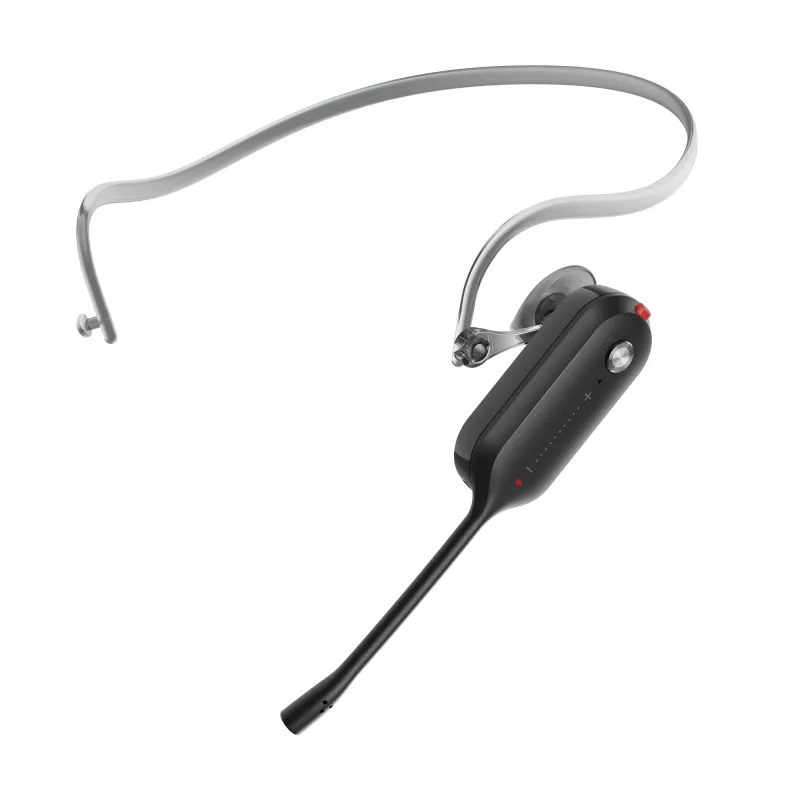 Yealink WH63 E2 UC headset, bezdrôtový, telefonovanie/hudba, 16 g, headset, čierna