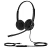Yealink UH34 Lite Dual Teams headset, káblový, 20 - 20000 Hz, kancelária/call centrum, 110 g, headset, čierna