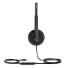 Yealink UH34 Lite Dual Teams headset, káblový, 20 - 20000 Hz, kancelária/call centrum, 110 g, headset, čierna