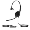 Yealink UH34 Lite Mono Teams headset, káblový, 20 - 20000 Hz, kancelária/call centrum, 84 g, headset, čierna