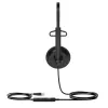 Yealink UH34 Lite Mono Teams headset, káblový, 20 - 20000 Hz, kancelária/call centrum, 84 g, headset, čierna