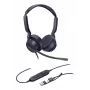 Yealink UH42 Dual UC USB-C/A headset, káblový, hovory/hudba, 20 - 20000 Hz, 160 g, headset, čierna