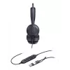 Yealink UH42 Dual UC USB-C/A headset, káblový, hovory/hudba, 20 - 20000 Hz, 160 g, headset, čierna