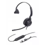 Yealink UH42 Mono UC USB-C/A headset, káblový, hovory/hudba, 20 - 20000 Hz, 116 g, headset, čierna