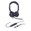 Yealink UH46 Dual UC USB-C/A headset, káblový, 20 - 20000 Hz, kancelária/call centrum, 166 g, headset, čierna
