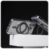 PanzerGlass CARE™ by ® puzdro transparentné s čiernym stojanom a MagSafe iPhone 16
