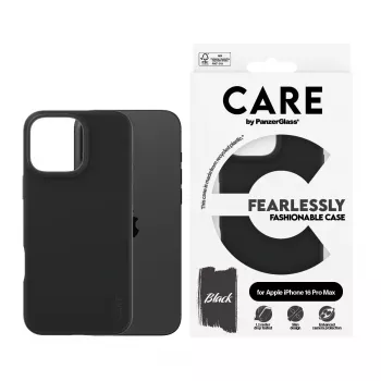 PanzerGlass CARE™ by ® puzdro čierne iPhone 16 Pro Max