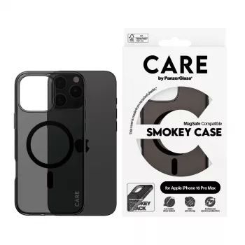 PanzerGlass CARE™ by ® Urban Combat puzdro Smokey s čiernym MagSafe iPhone 16 Pro Max