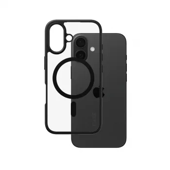 PanzerGlass CARE™ by ® Urban Combat puzdro transparentné s čiernym rámom a MagSafe iPhone 16
