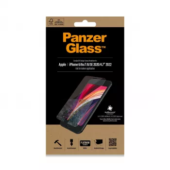PanzerGlass ® ochrana displeja iPhone 8 | 7 | 6s | 6 | SE (2020/2022) | Standard Fit