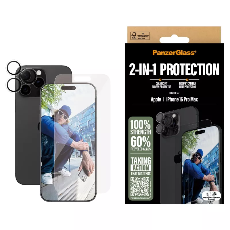 PanzerGlass 2-in-1 balenie iPhone 16 Pro Max B2876+1286