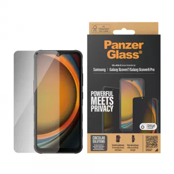 PanzerGlass ® ochrana súkromia displeja Samsung Galaxy Xcover7 Pro | Xcover7 | Xcover6 Pro | Ultra-Wide Fit