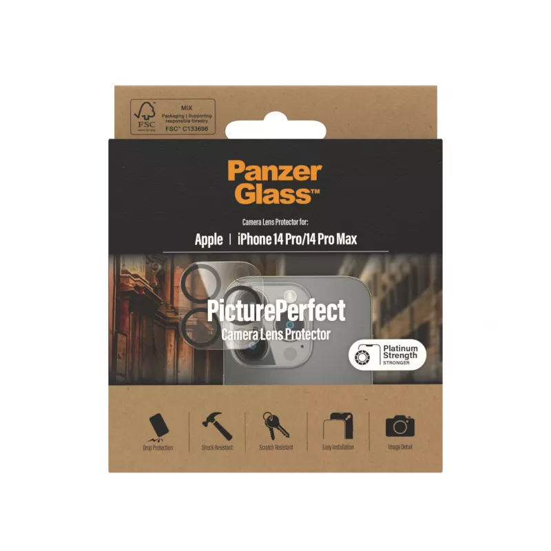 PanzerGlass® PicturePerfect ochrana objektívu fotoaparátu iPhone 14 Pro | 14 Pro Max